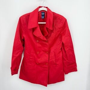 GAP | Jackets & Coats | Gap Woolblend Burgundy Doublebreasted Long  display picture 1